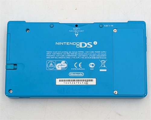 Nintendo DSi - Light Blue - Konsol - SNR TEH526794544 (B Grade) (Genbrug)